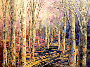 Original art for sale at UGallery.com | Dawn to Dusk by Tatiana Iliina | $3,750 | acrylic painting | 36' h x 48' w | photo 1