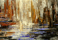 Original art for sale at UGallery.com | Elements of Eternity by Tatiana Iliina | $3,375 | acrylic painting | 36' h x 48' w | thumbnail 4