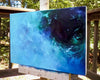 Original art for sale at UGallery.com | Untitled - Current by Wes Sumrall | $1,200 | oil painting | 15.5' h x 24' w | thumbnail 2