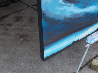 Original art for sale at UGallery.com | Last Sky before the Dark by Benjamin Thomas | $3,275 | acrylic painting | 40' h x 60' w | photo 2