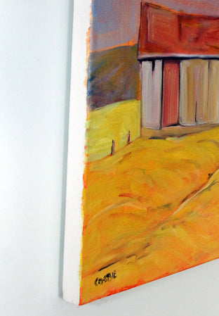 Dunrobin Barns by Doug Cosbie |   Closeup View of Artwork 
