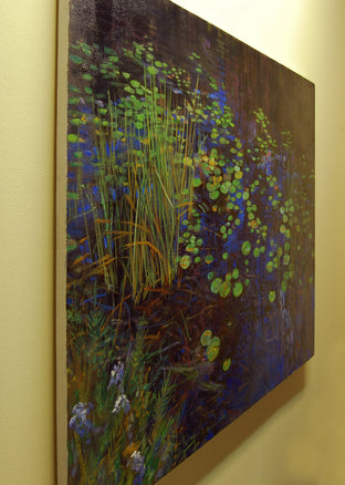 Gathering Dusk by Onelio Marrero |  Side View of Artwork 