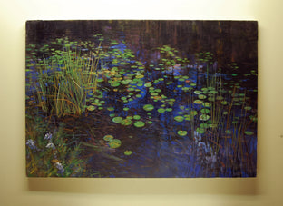 Original art for sale at UGallery.com | Gathering Dusk by Onelio Marrero | $1,675 | oil painting | 26' h x 39' w | photo 3
