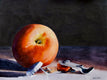 Original art for sale at UGallery.com | Apple Cider by Dwight Smith | $475 | watercolor painting | 12' h x 16' w | thumbnail 1