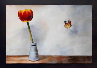 Original art for sale at UGallery.com | Fresh Break by Dwight Smith | $600 | watercolor painting | 15' h x 22' w | photo 3