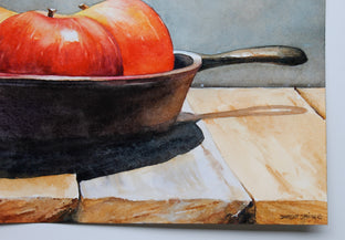 Fried Apples by Dwight Smith |  Side View of Artwork 