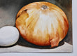 Original art for sale at UGallery.com | No Labels by Dwight Smith | $325 | watercolor painting | 7' h x 10' w | thumbnail 2