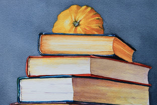 Original art for sale at UGallery.com | Squashed by Dwight Smith | $425 | watercolor painting | 12' h x 12' w | photo 4