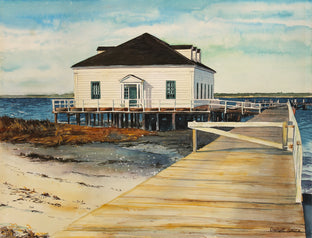 Boathouse Sunrise by Dwight Smith |  Artwork Main Image 
