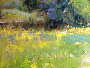 Eagle Lake Landscape by David Forks |   Closeup View of Artwork 