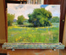Original art for sale at UGallery.com | Eagle Lake Landscape by David Forks | $375 | oil painting | 9' h x 12' w | thumbnail 3