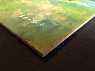 Eagle Lake Landscape by David Forks |  Side View of Artwork 