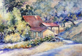 Original art for sale at UGallery.com | Early Light by Catherine McCargar | $875 | watercolor painting | 14' h x 20' w | thumbnail 1