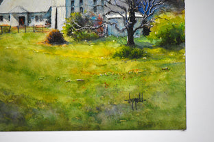 Early May by Judy Mudd |  Side View of Artwork 