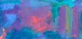 Original art for sale at UGallery.com | Ease by Robin Okun | $800 | acrylic painting | 18' h x 24' w | thumbnail 4