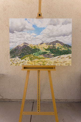 Mountain Majesty by Crystal DiPietro |  Context View of Artwork 