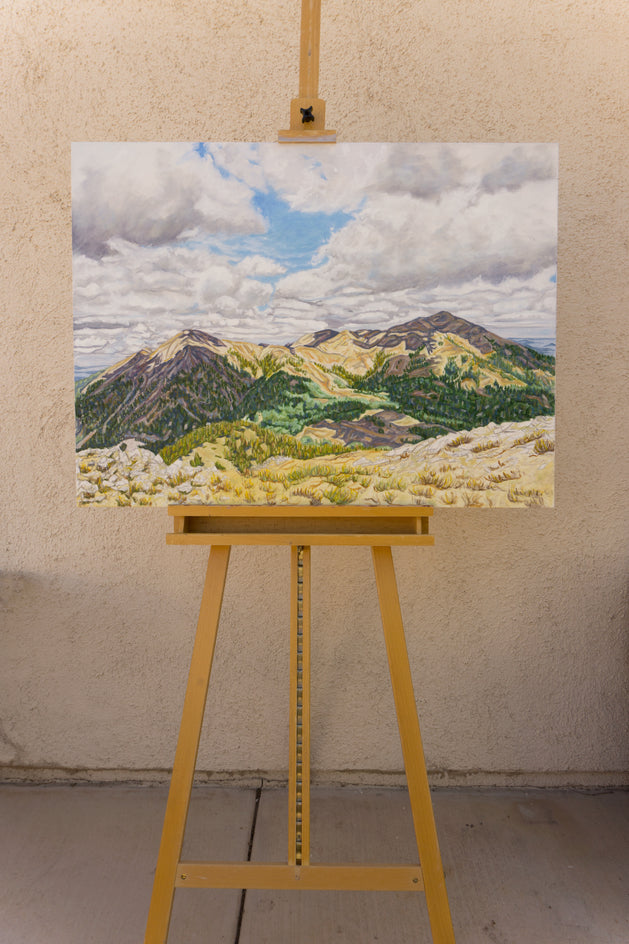 Mountain Majesty by Crystal DiPietro |  Context View of Artwork 