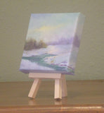 Original art for sale at UGallery.com | Afternoon Glow by Gail Greene | $75 | oil painting | 4' h x 4' w | thumbnail 2