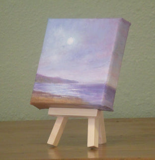 Moon Light Cove by Gail Greene |  Side View of Artwork 
