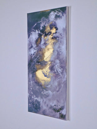 Original art for sale at UGallery.com | Aerials - East Coast Storms by Wes Sumrall | $475 | mixed media artwork | 20' h x 10' w | photo 2