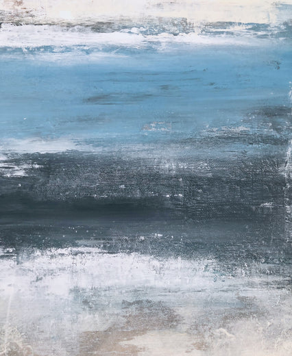 Ebb & Flow by Drew Noel Marin |   Closeup View of Artwork 