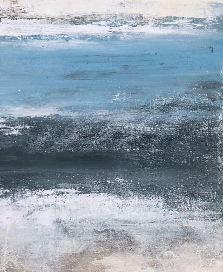 Ebb & Flow by Drew Noel Marin |  Closeup View of Artwork 