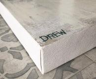 Original art for sale at UGallery.com | Ebb & Flow by Drew Noel Marin | $1,700 | acrylic painting | 28' h x 28' w | thumbnail 2