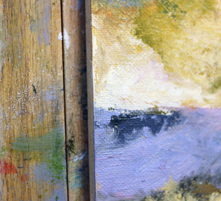 Original art for sale at UGallery.com | Evening Wave by Kent Sullivan | $1,300 | oil painting | 12' h x 20' w | photo 2