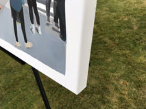 Original art for sale at UGallery.com | Bird, Dog by Keith Thomson | $2,150 | mixed media artwork | 28' h x 34' w | thumbnail 2