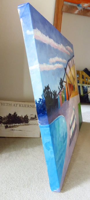 Original art for sale at UGallery.com | Eichler #2 by Mitchell Freifeld | $2,275 | oil painting | 30' h x 40' w | photo 2