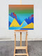 Original art for sale at UGallery.com | Facets of Heaven - Switzerland by Elena Andronescu | $1,350 | acrylic painting | 31.5' h x 31.5' w | thumbnail 3