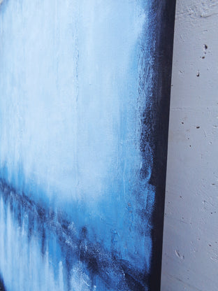 Original art for sale at UGallery.com | Silence by Elena Andronescu | $935 | acrylic painting | 35.6' h x 27.6' w | photo 2