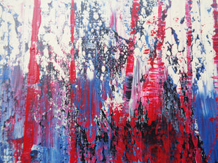 Original art for sale at UGallery.com | Struggle with Life by Elena Andronescu | $935 | acrylic painting | 36' h x 28' w | photo 4