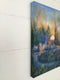 Original art for sale at UGallery.com | Beckoning Glow by Elizabeth Garat | $1,650 | oil painting | 24' h x 24' w | thumbnail 2