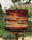 Original art for sale at UGallery.com | Days End Vermillion Glow by Elizabeth Garat | $2,050 | oil painting | 30' h x 30' w | thumbnail 3