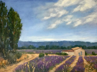 Lavender Farm, Provence by Elizabeth Garat |  Artwork Main Image 