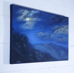 Original art for sale at UGallery.com | Quiet Breathes This Night by Elizabeth Garat | $1,425 | oil painting | 20' h x 30' w | photo 2