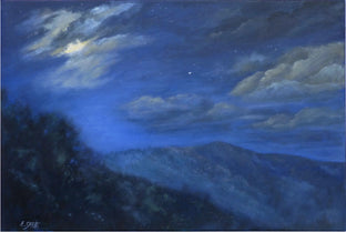 Original art for sale at UGallery.com | Quiet Breathes This Night by Elizabeth Garat | $1,425 | oil painting | 20' h x 30' w | photo 1