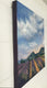 Original art for sale at UGallery.com | Rows of Lavender, Peach Light Above the Hills by Elizabeth Garat | $1,475 | oil painting | 24' h x 24' w | thumbnail 2