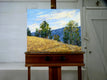 Original art for sale at UGallery.com | Santa Ana Gold by Elizabeth Garat | $800 | oil painting | 16' h x 20' w | thumbnail 3