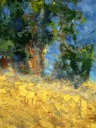 Santa Ana Gold by Elizabeth Garat |   Closeup View of Artwork 