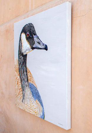Canada Goose #1 by Emil Morhardt |  Side View of Artwork 