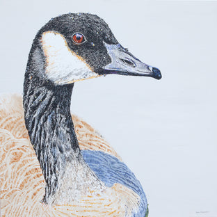 Original art for sale at UGallery.com | Canada Goose #1 by Emil Morhardt | $2,300 | acrylic painting | 36' h x 36' w | photo 1