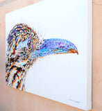Original art for sale at UGallery.com | Greater Roadrunner #4 by Emil Morhardt | $1,925 | acrylic painting | 24' h x 36' w | thumbnail 2