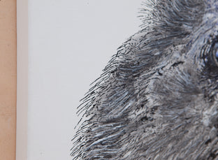 Raven Skeptic by Emil Morhardt |  Side View of Artwork 