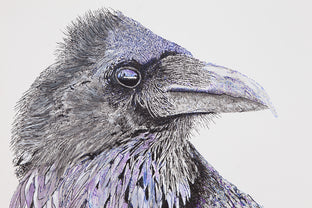 Raven Skeptic by Emil Morhardt |   Closeup View of Artwork 