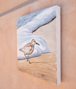 Sanderling #22 by Emil Morhardt |  Side View of Artwork 