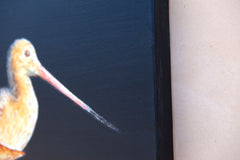 Original art for sale at UGallery.com | Two Godwits at Night by Emil Morhardt | $1,775 | acrylic painting | 24' h x 30' w | thumbnail 2