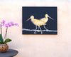 Original art for sale at UGallery.com | Two Godwits at Night by Emil Morhardt | $1,775 | acrylic painting | 24' h x 30' w | thumbnail 3
