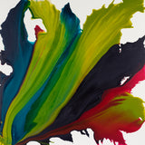 Original art for sale at UGallery.com | Enchantment by Krispen Spencer | $2,400 | acrylic painting | 36' h x 36' w | thumbnail 3